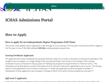 Tablet Screenshot of ichas.net